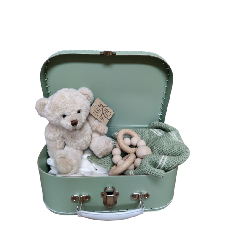 kraam cadeau mintgroen